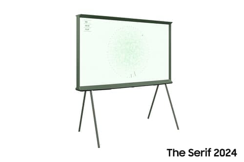 Samsung The Serif 43" 4k Qled Smart Tv Ivy Green – Samsung