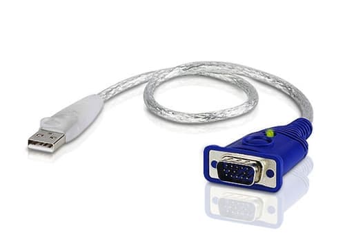 Aten 2a-130g Vga Edid Emulator 0.35m Usb-a Vga Hopea, Sininen – Aten
