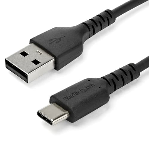 Startech Startech.com Rusb2ac2mb Usb-kaapeli Usb 2.0 2 M Usb A Usb C Musta 2m Usb-a Usb-c Musta – Startech