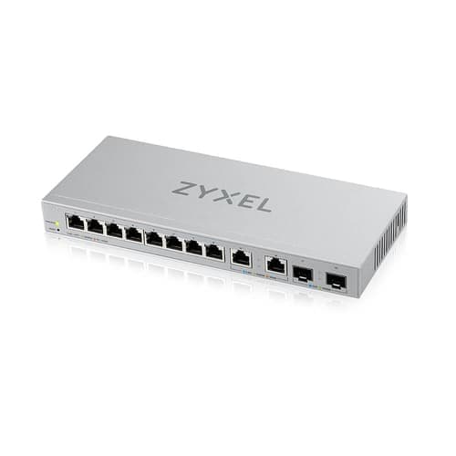 Zyxel Xgs1210-12 8x1gbe 2x2.5gbe 2x10gbe Sfp+ Managed Switch – Zyxel