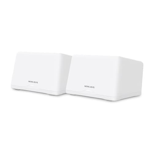 Mercusys Halo H47be Tri-band (2.4 Ghz / 5 Ghz / 5 Ghz) Wi-fi 7 (802.11be) Valkoinen 2-pakkaus – Mercusys