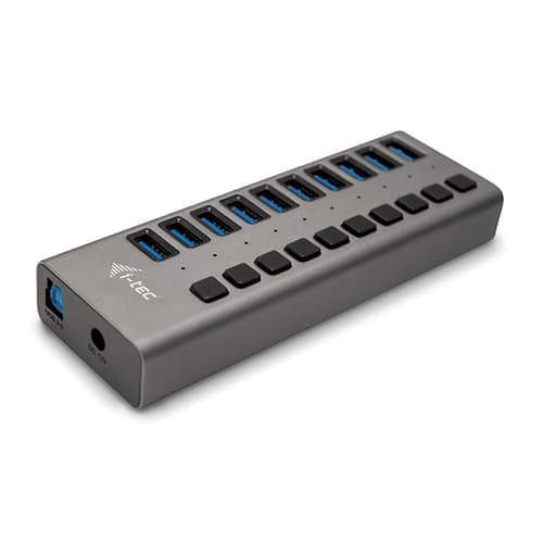I-tec Usb 3.0 Charging Hub 10port 48w 1m Harmaa – I-Tec