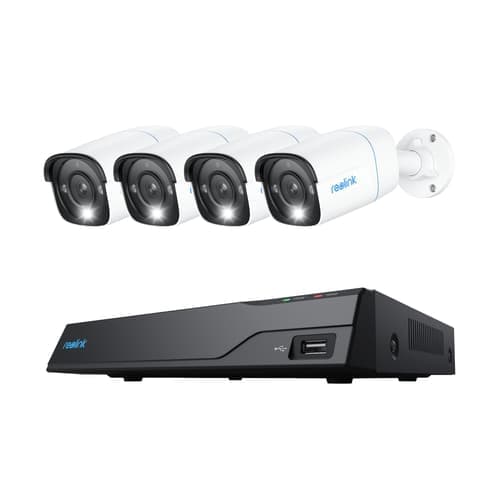 Reolink Nvs8-8mb4 Security System 8ch Nrv + 4x P330 4k Poe Kamera – Reolink