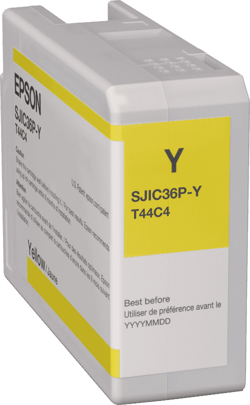 Epson Muste Keltainen Sjic36p(y) 80ml - Color Works C6000/c6500 – Epson