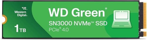 Sandisk Green Sn3000 1tb Ssd M.2 Pcie 4.0 – WESTERN DIGITAL