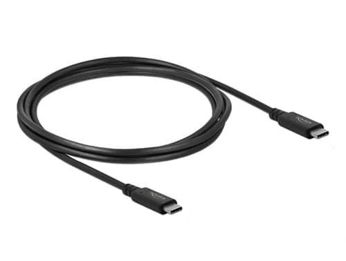 Delock Usb4 Usb-c Cable 2m Usb-c Usb-c Musta – Delock