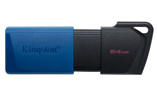 Kingston Datatraveler Exodia M 2-p 64gb Usb-a Musta, Sininen – Kingston