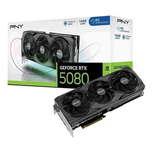 Pny Overclocked Triple Fan Geforce Rtx 5080 16gb – PNY