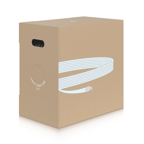 Ubiquiti Unifi Indoor Cable Cat6a Cmr Cat 6a 305m Valkoinen – Ubiquiti