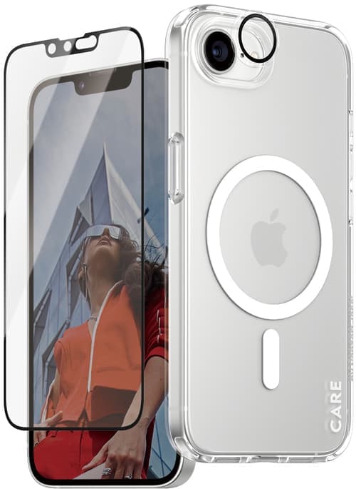 Panzerglass Care 3-in-1 Bundle Iphone 16e, Iphone 17e Läpinäkyvä – Panzerglass