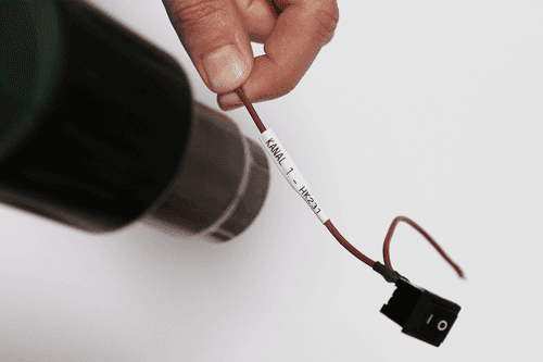 Brother Tape Kutisteputki 5,2mm Hse-211e Musta/valkoinen – Brother