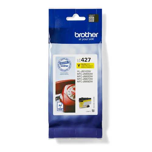 Brother Muste, Keltainen, 1,5k – Mfc-j5955dw – Brother
