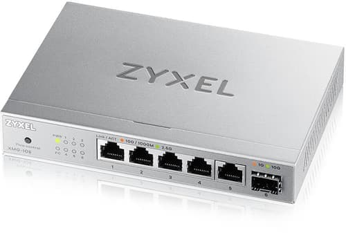 Zyxel Xmg-105 5-port 2.5 Gigabit 1xsfp+ Switch – Zyxel