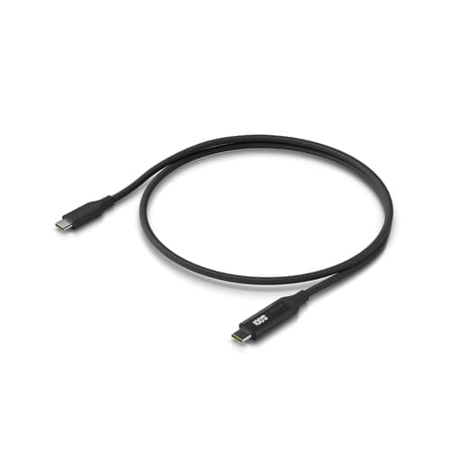 Ubiquiti Durable Braided 100w Display 1m Usb-c Usb-c Musta, Harmaa – Ubiquiti