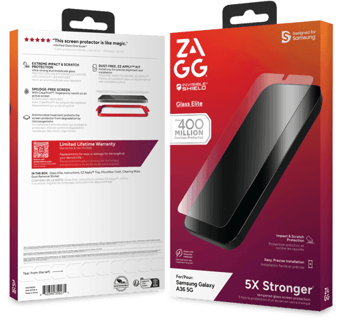 Zagg Invisibleshield Glass Elite Samsung Galaxy A36 – Zagg