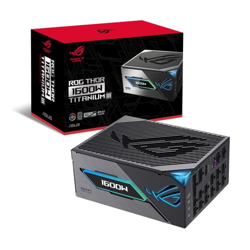 Asus Rog Thor Platinum Iii Atx 3.1 1600w Atx 80+ Titanium Virtalähde – ASUS