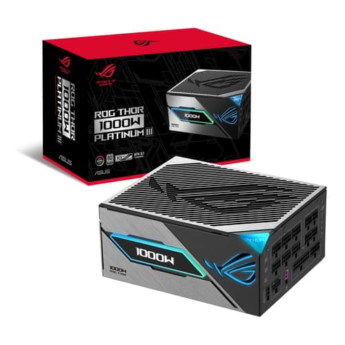 Asus Rog Thor Platinum Iii Atx 3.1 1000w Atx 80+ Platinum Virtalähde – ASUS