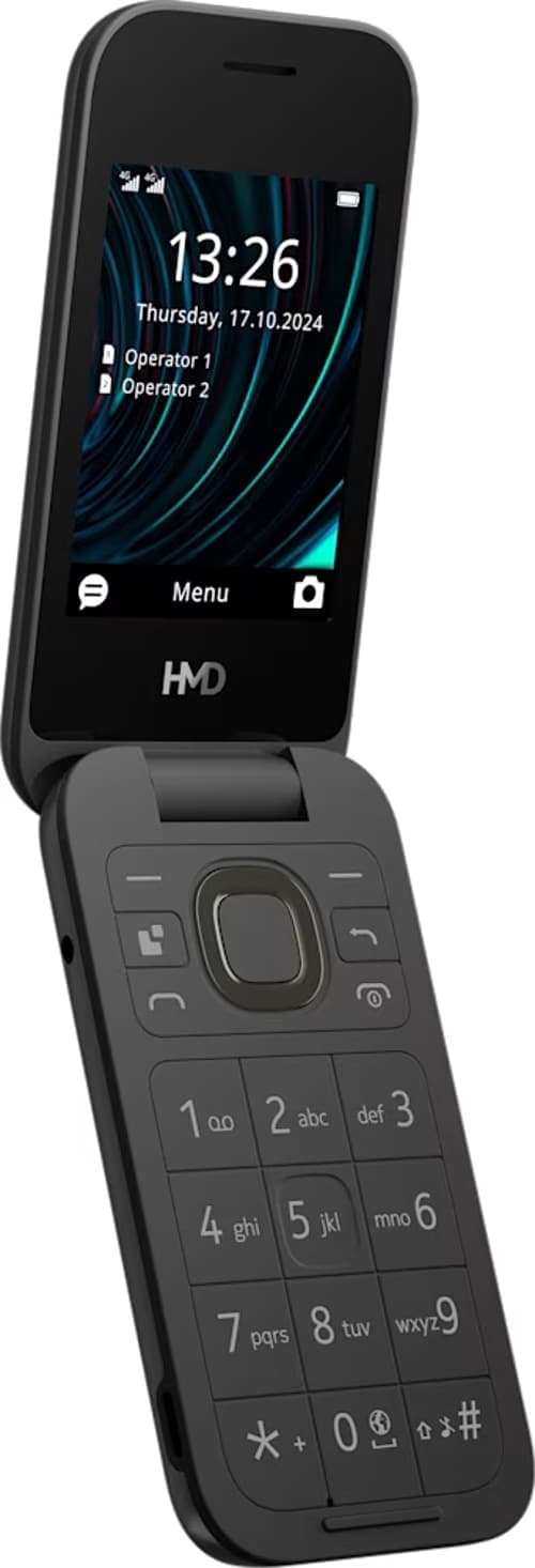 Hmd 2660 Flip 4g Musta – HMD