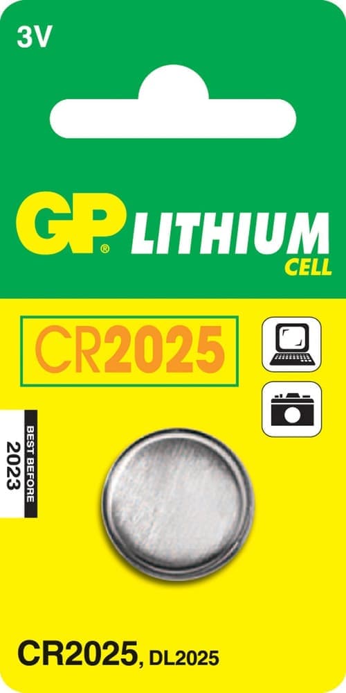 Gp Nappiparisto Lithium Cr2025 3v – GP