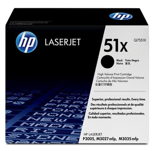 Hp Värikasetti Musta 13k - Q7551x – HP