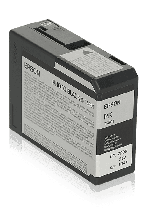 Epson Muste Musta Kuva T5801 - Pro 3800 – Epson