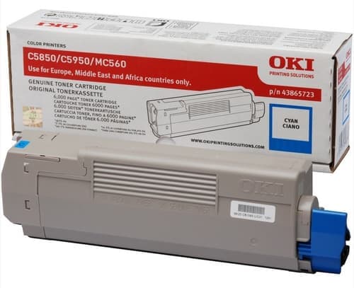 Oki Värikasetti Syaani 6k - C5850/5950 – OKI