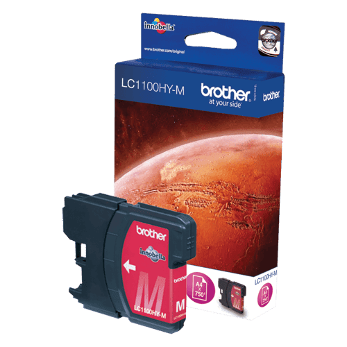 Brother Muste Magenta Lc1100hym 750 Sidor – Brother