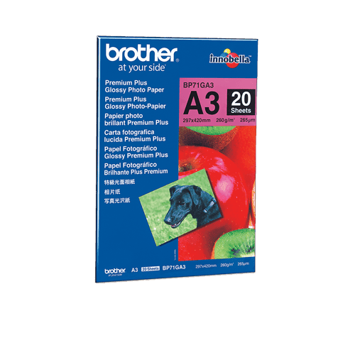 Brother Paperi Photo Glossy A3, 20 Arkkia, 260 G – Brother