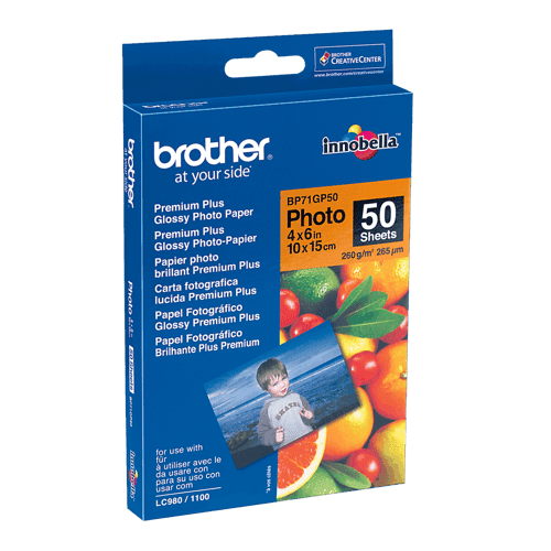 Brother Paperi Photo Glossy 10x15 Cm, 50 Arkkia – Brother