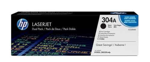 Hp Värikasetti Musta 3.5k - Cc530ad 2-pack – HP