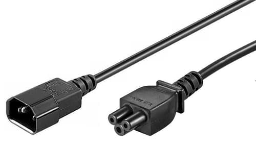 Microconnect Power Cord Notebook 1.8m C14 C5 Musta – Microconnect