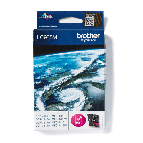 Brother Muste Magenta Lc985m - Dcp-j125 – Brother
