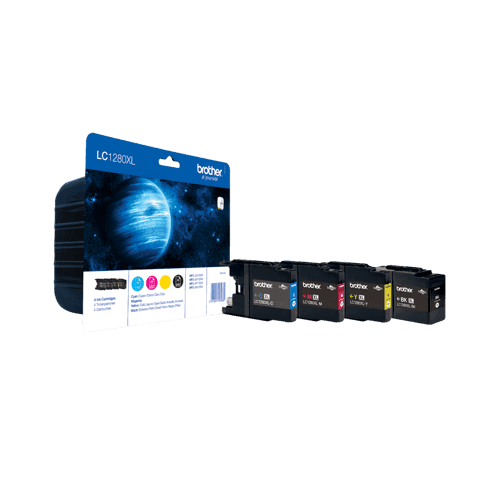 Brother Muste Kit (b/c/y/m) Lc1280xlvalbpdr - Mfc-j6510dw – Brother