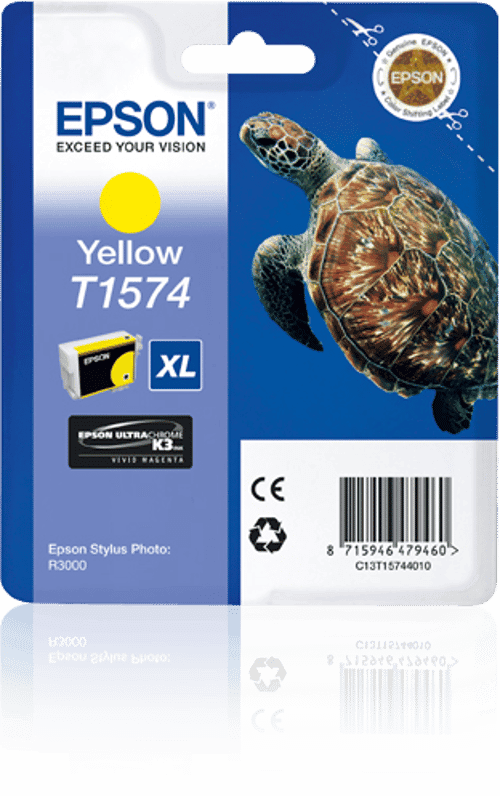 Epson Muste Keltainen - Stylus Kuva R3000 – Epson