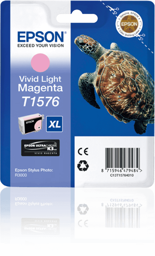 Epson Muste Vivid Kevyt Magenta - Stylus Kuva R3000 – Epson