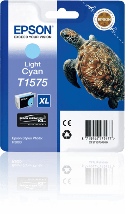 Epson Muste Kevyt Syaani - Stylus Kuva R3000 – Epson