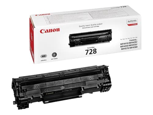 Canon Värikasetti Musta 728, 2,1k - Mf4430 – Canon