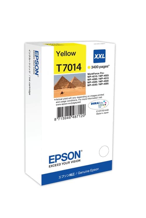 Epson Muste Keltainen T7014 Xxl - Wp4000/4500 – Epson