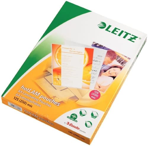 Leitz Laminointitasku 125mic A4 100kpl – Leitz