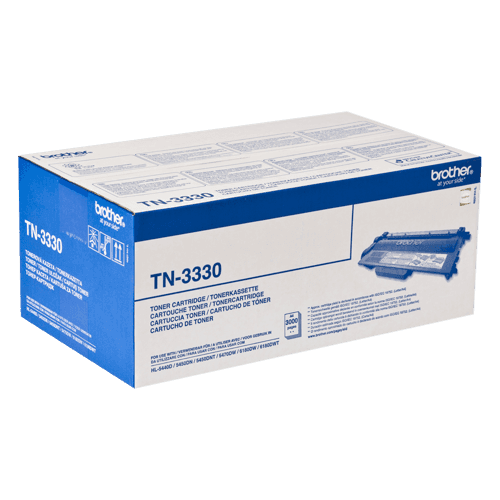 Brother Värikasetti Musta Tn-3330 3k - Hl-5450dn – Brother