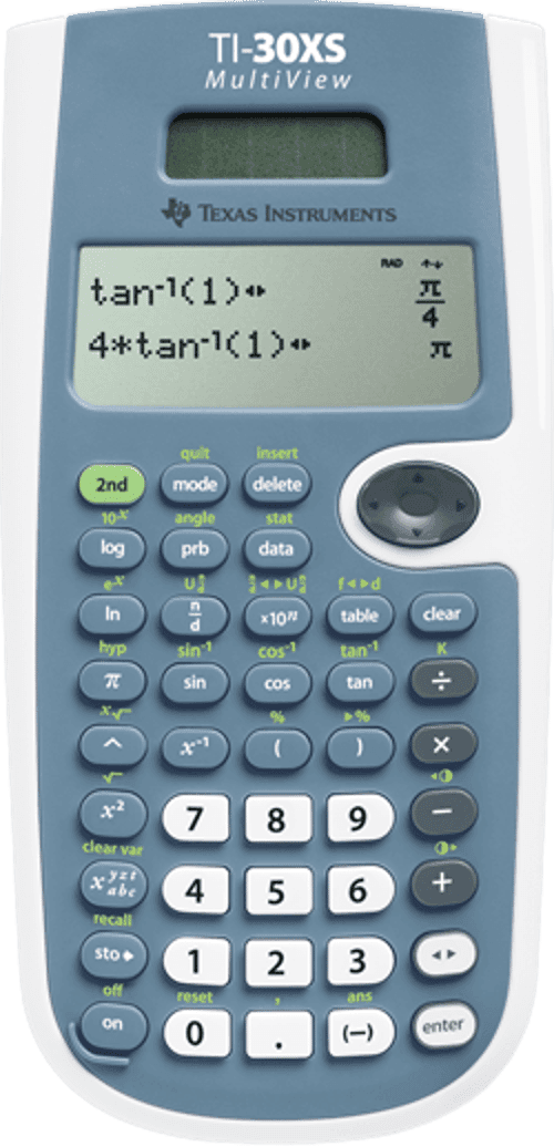 Texas Calculator Ti-30xs Multiview Solar – TEXAS INSTRUMENTS