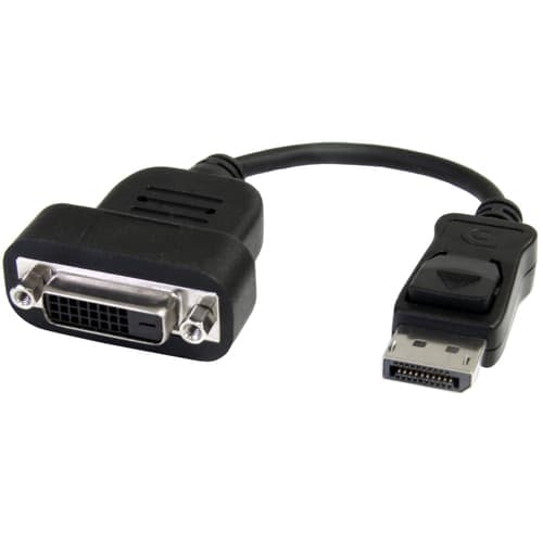 Startech Displayport To Dvi Active Adapter 0.2m Displayport Dvi-d Musta – Startech
