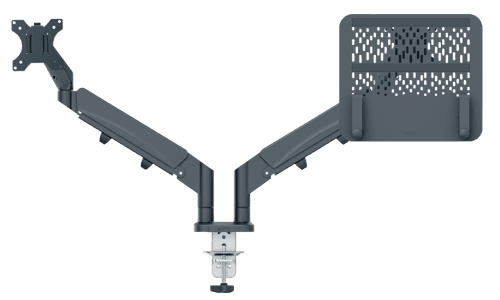 Leitz Ergo Double Monitor Arm & Laptop Stand – Leitz