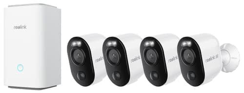Reolink Home Hub + 4x Argus 3 Ultra 8mp Akku Wifi -kamera – Reolink