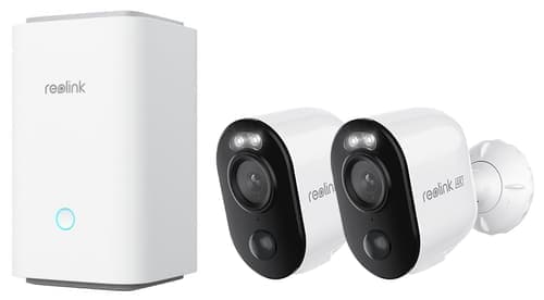 Reolink Home Hub + 2x Argus 3 Ultra 8mp Akku Wifi -kamera – Reolink