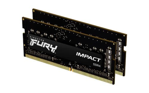 Kingston Technology Fury Impact Muistimoduuli 16 Gb 2 X 8 Gb Ddr4 1600 Mhz 16gb 1600, 3200mhz Ddr4 260-pin So-dimm – Kingston