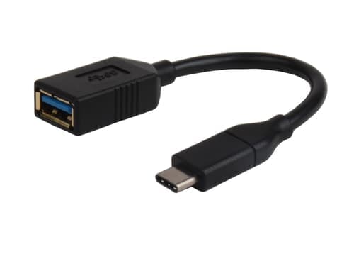 Prokord Usb Type C To Usb 3.0 Type A Fe 0.15m - Black 0.15m Usb-c Usb-a Musta – Prokord