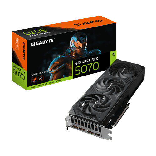 Gigabyte Geforce Rtx 5070 Windforce Oc 12gb – Gigabyte