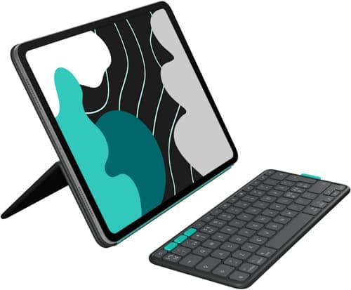 Logitech Flip Folio Ipad Air 13" (m2), Ipad Air 13" (m3), Ipad Pro 13" (m4) Pohjoismainen Grafiitti – Logitech