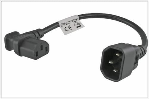 Microconnect Pea1416 Virtajohto Musta 0,3 M C13 Liitin C14 Liitin 0.3m C13 C14 Musta – Microconnect